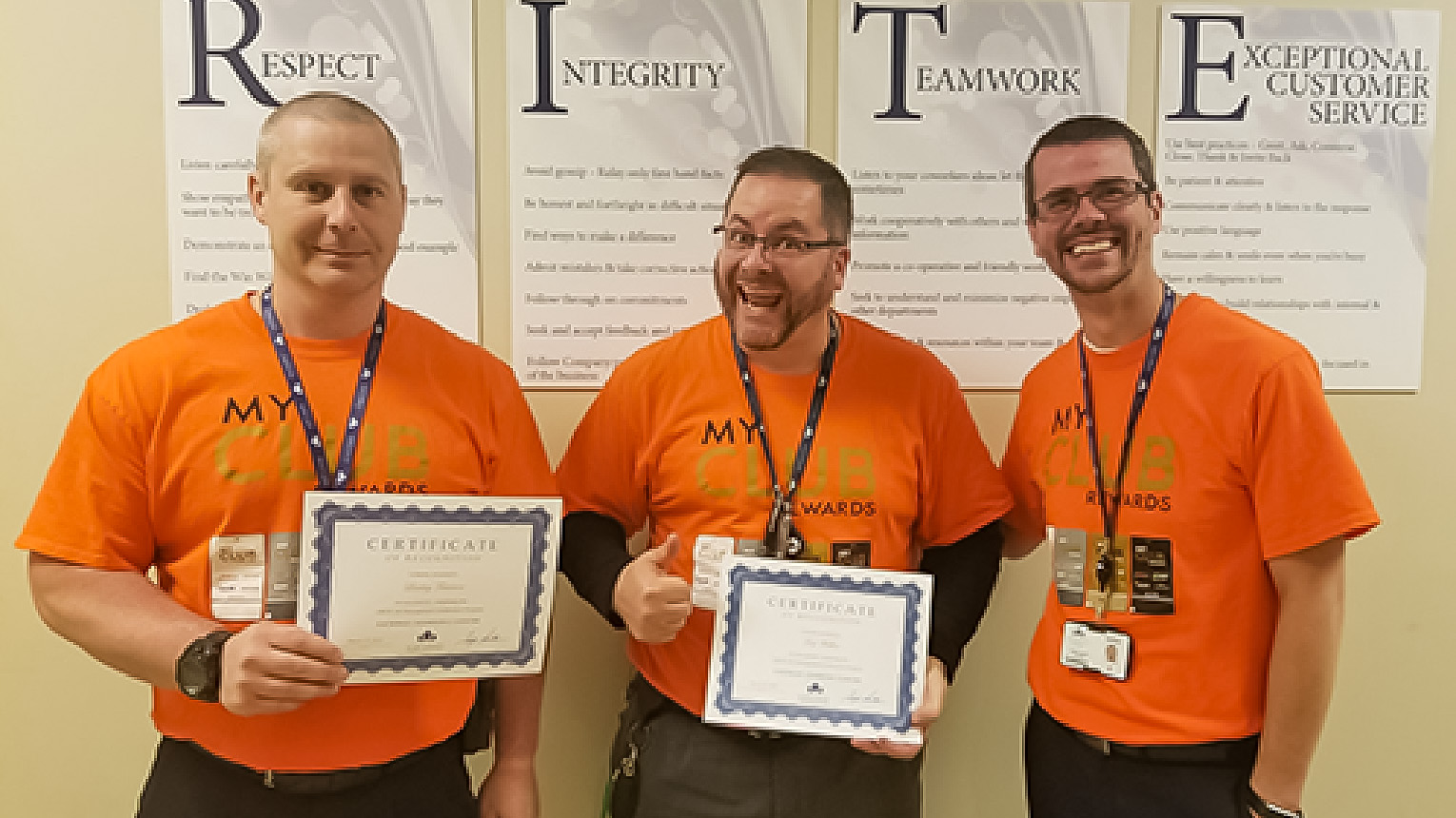 MCR RITE Certificate